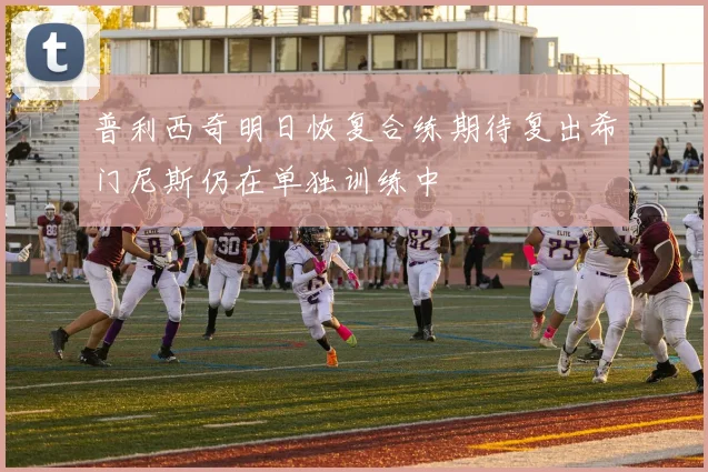 普利西奇明日恢复合练期待复出希门尼斯仍在单独训练中